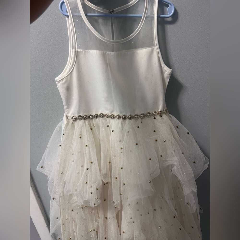 white dress